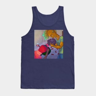 Creature Couple Character Portrait Tank Top